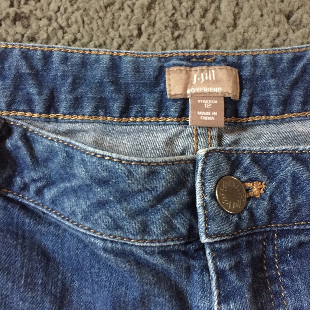 J. Jill boyfriend denim shorts